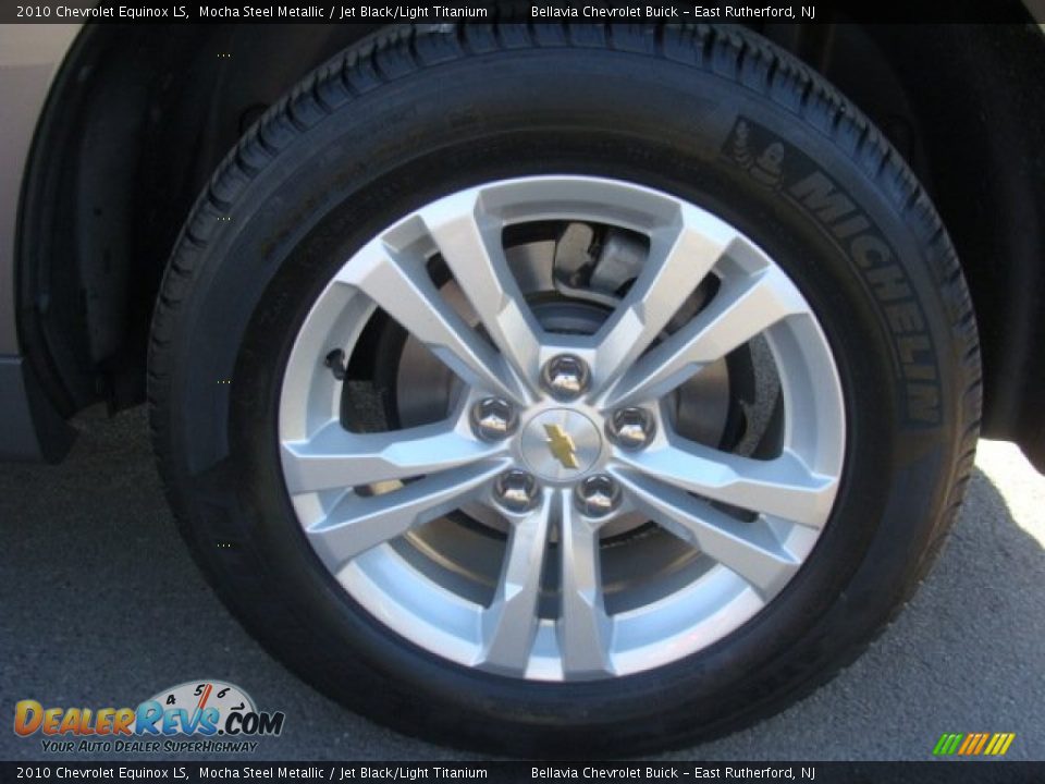 2010 Chevrolet Equinox LS Mocha Steel Metallic / Jet Black/Light Titanium Photo #14