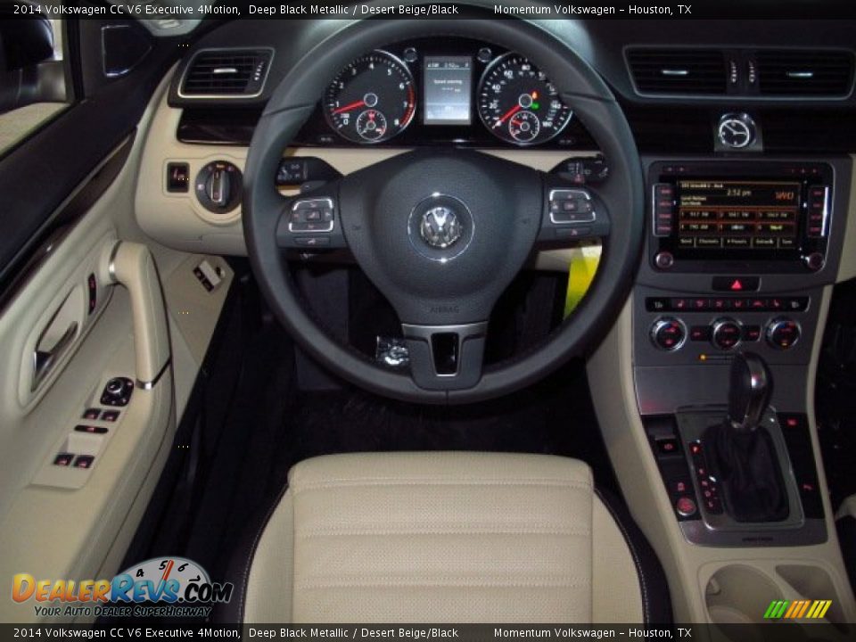 Dashboard of 2014 Volkswagen CC V6 Executive 4Motion Photo #13