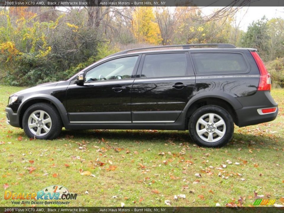 2008 Volvo XC70 AWD Black / Anthracite Black Photo #4