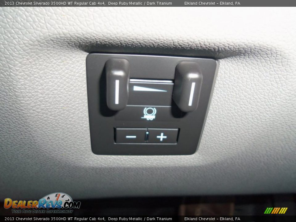 2013 Chevrolet Silverado 3500HD WT Regular Cab 4x4 Deep Ruby Metallic / Dark Titanium Photo #30