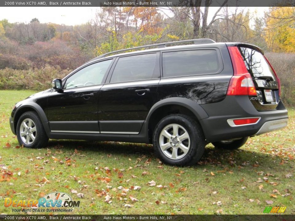 2008 Volvo XC70 AWD Black / Anthracite Black Photo #5
