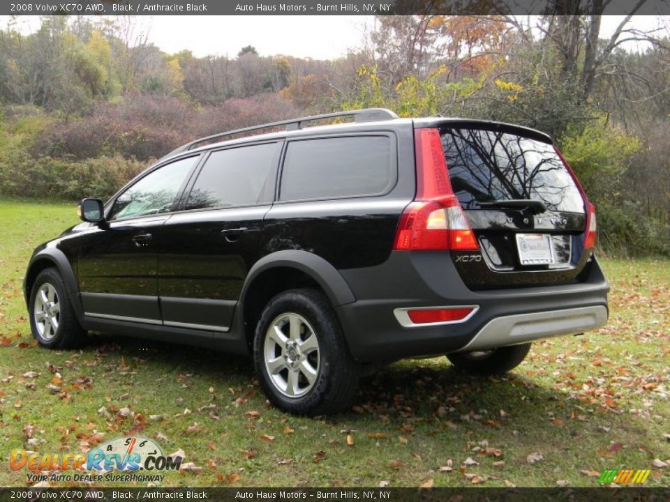 2008 Volvo XC70 AWD Black / Anthracite Black Photo #6