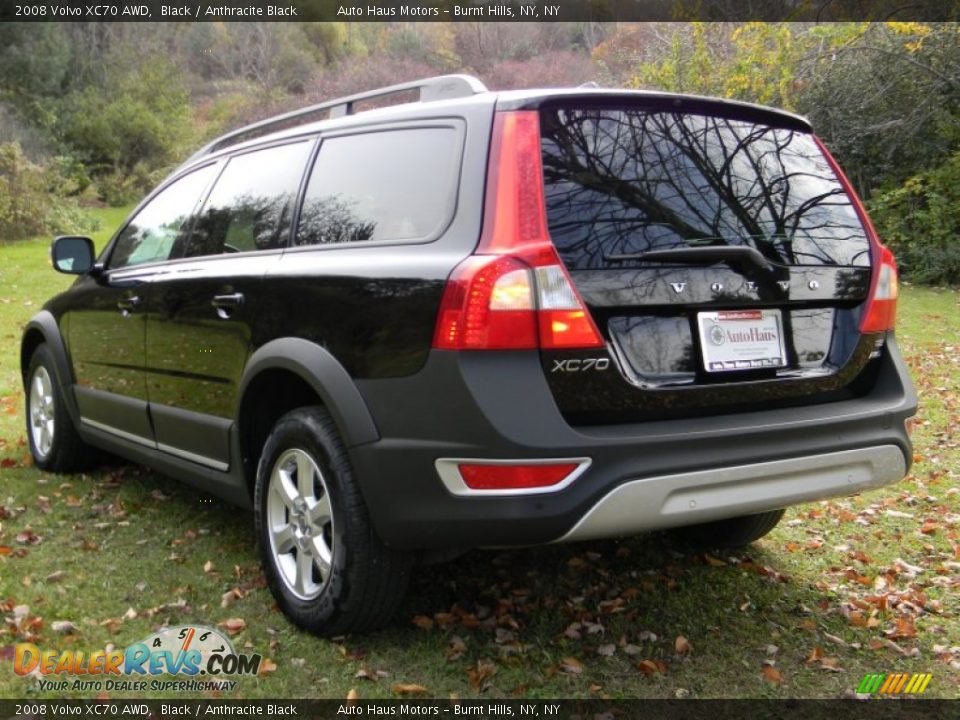 2008 Volvo XC70 AWD Black / Anthracite Black Photo #7