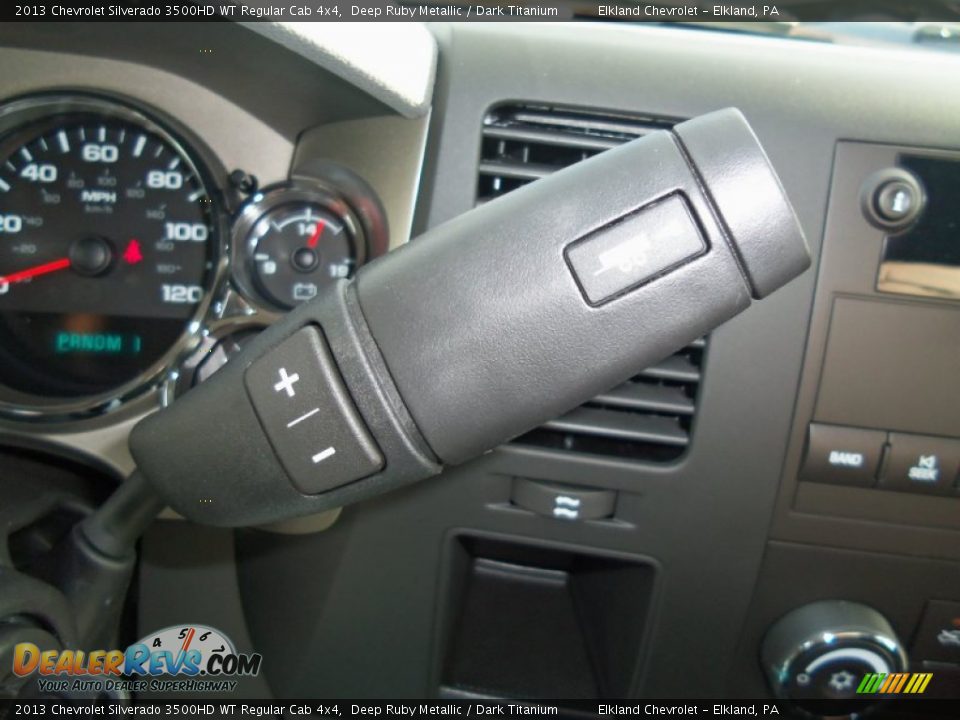 2013 Chevrolet Silverado 3500HD WT Regular Cab 4x4 Deep Ruby Metallic / Dark Titanium Photo #33
