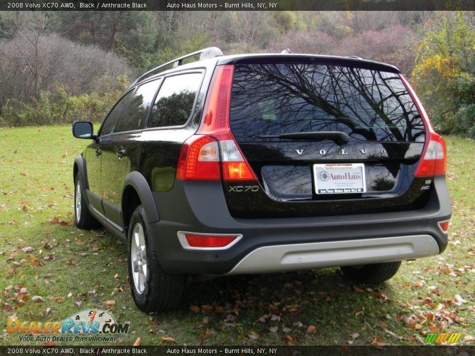 2008 Volvo XC70 AWD Black / Anthracite Black Photo #8