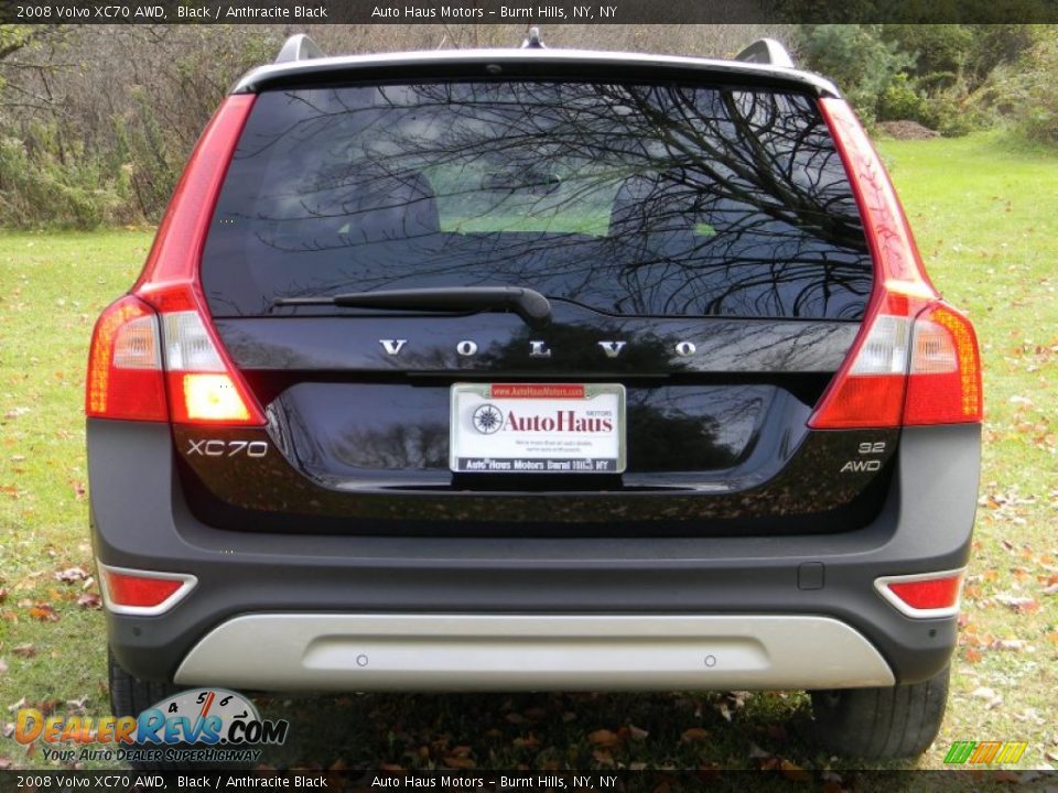2008 Volvo XC70 AWD Black / Anthracite Black Photo #9