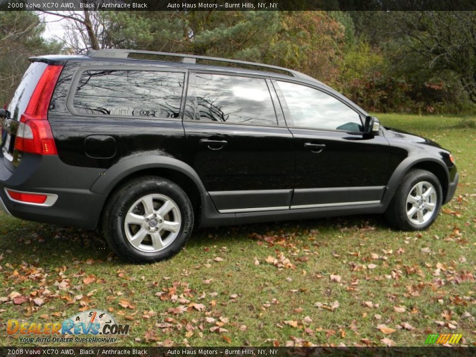 2008 Volvo XC70 AWD Black / Anthracite Black Photo #12