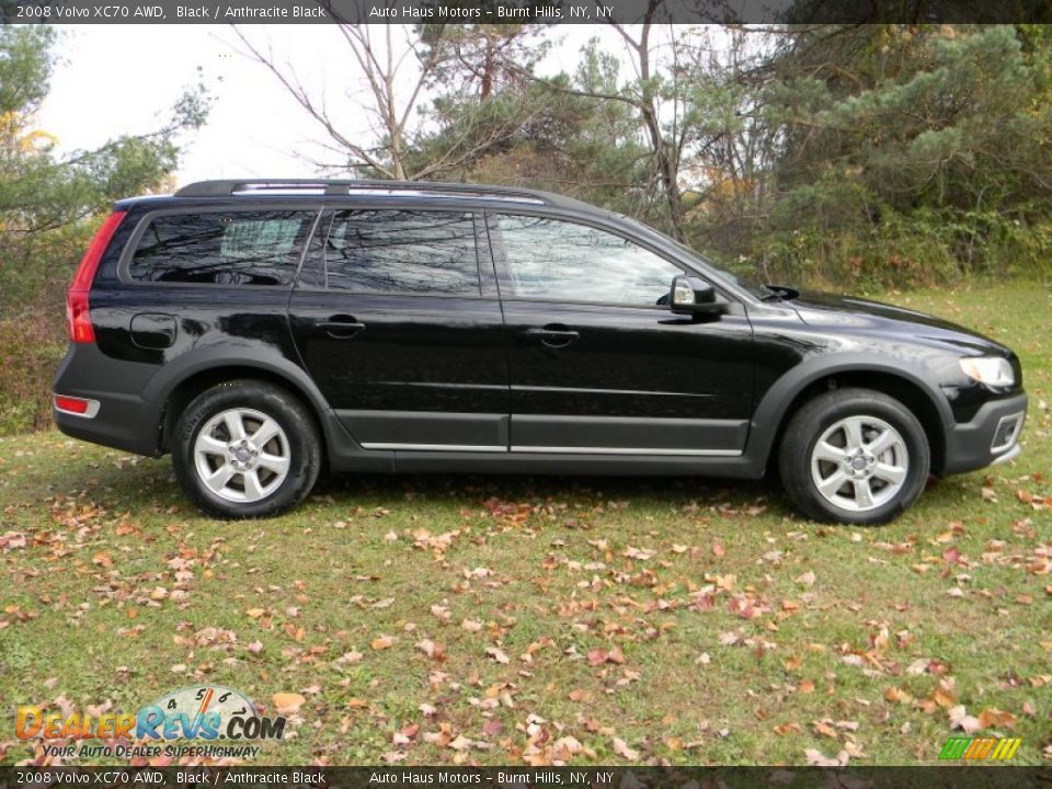 2008 Volvo XC70 AWD Black / Anthracite Black Photo #13