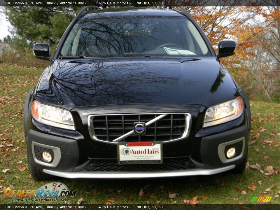 2008 Volvo XC70 AWD Black / Anthracite Black Photo #17