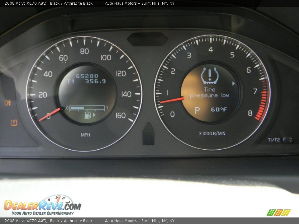 2008 Volvo XC70 AWD Black / Anthracite Black Photo #18