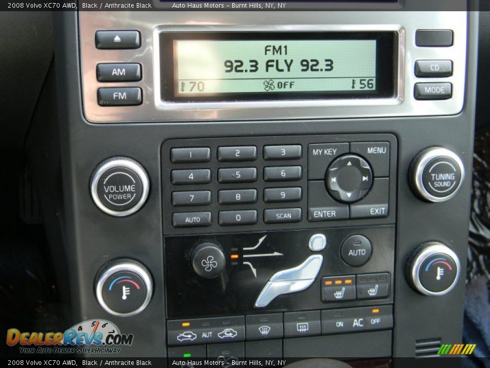 2008 Volvo XC70 AWD Black / Anthracite Black Photo #20