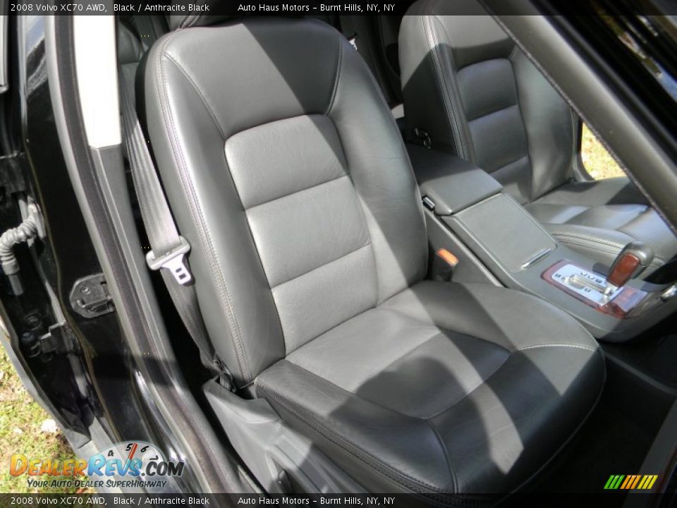 2008 Volvo XC70 AWD Black / Anthracite Black Photo #24