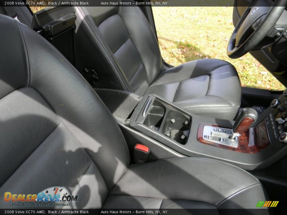 2008 Volvo XC70 AWD Black / Anthracite Black Photo #26