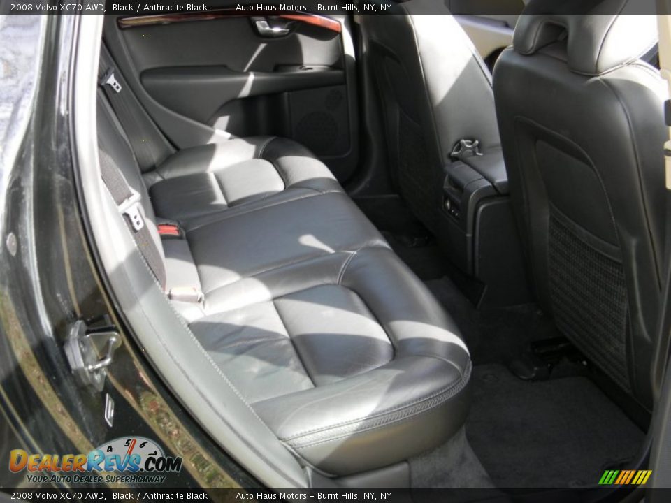 2008 Volvo XC70 AWD Black / Anthracite Black Photo #27
