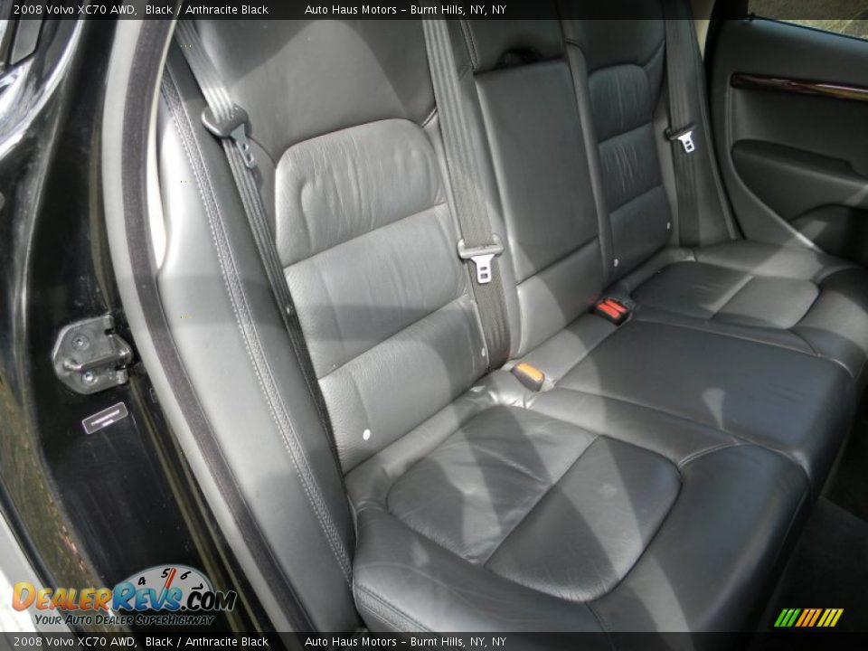 2008 Volvo XC70 AWD Black / Anthracite Black Photo #28