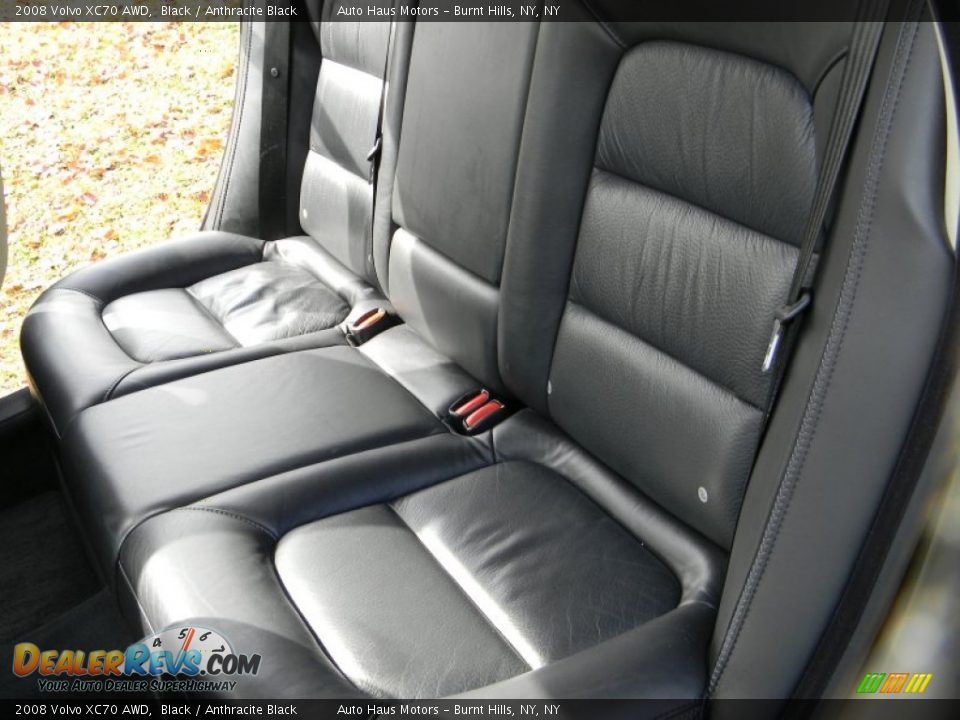 2008 Volvo XC70 AWD Black / Anthracite Black Photo #29