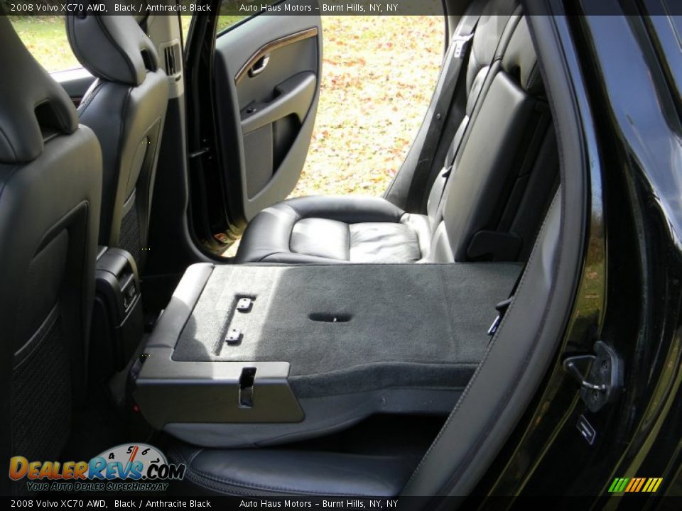 2008 Volvo XC70 AWD Black / Anthracite Black Photo #32