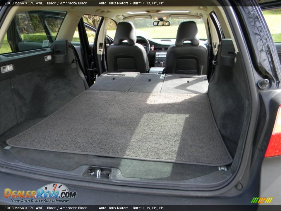 2008 Volvo XC70 AWD Black / Anthracite Black Photo #35
