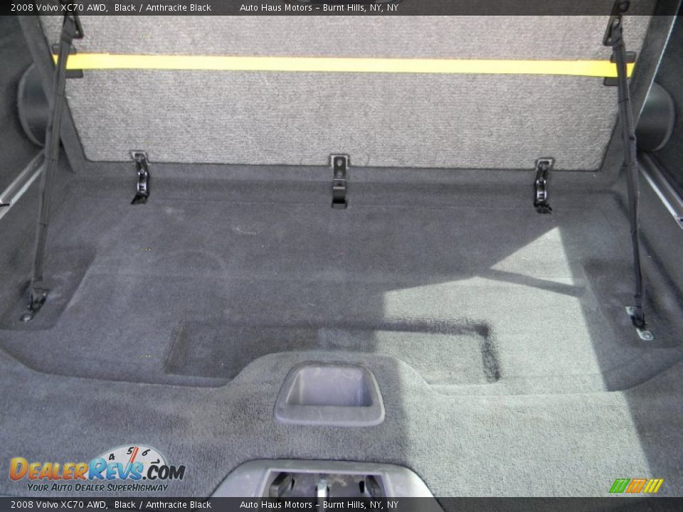 2008 Volvo XC70 AWD Black / Anthracite Black Photo #36