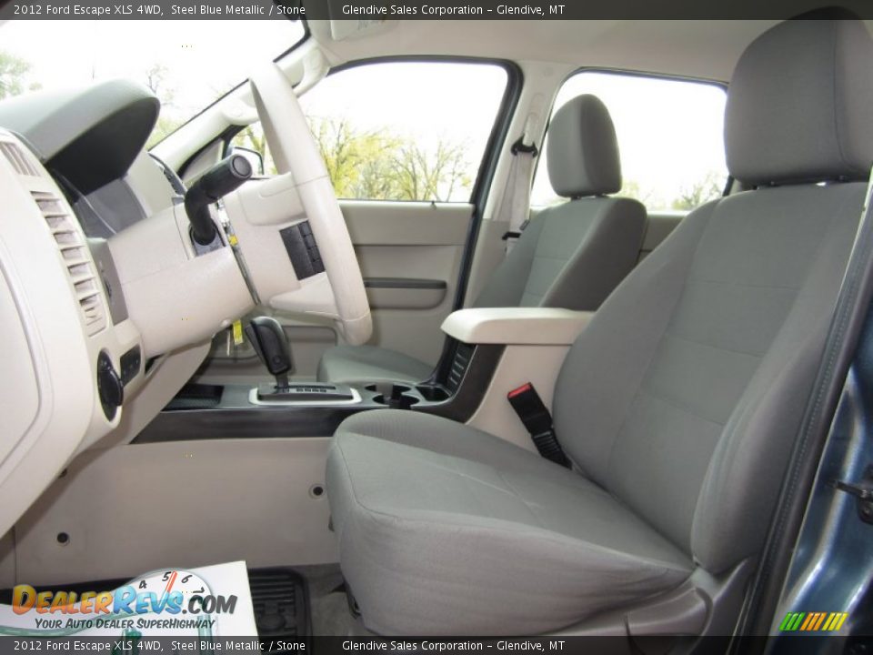 Front Seat of 2012 Ford Escape XLS 4WD Photo #8