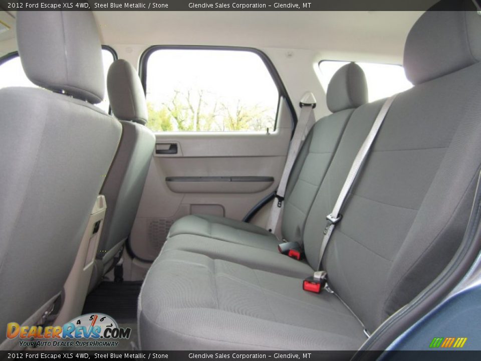 Rear Seat of 2012 Ford Escape XLS 4WD Photo #9