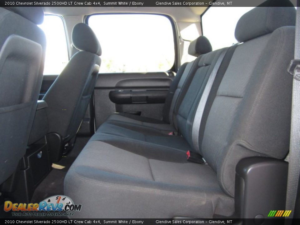2010 Chevrolet Silverado 2500HD LT Crew Cab 4x4 Summit White / Ebony Photo #9