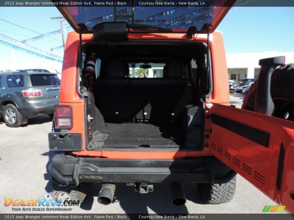 2013 Jeep Wrangler Unlimited Moab Edition 4x4 Flame Red / Black Photo #4