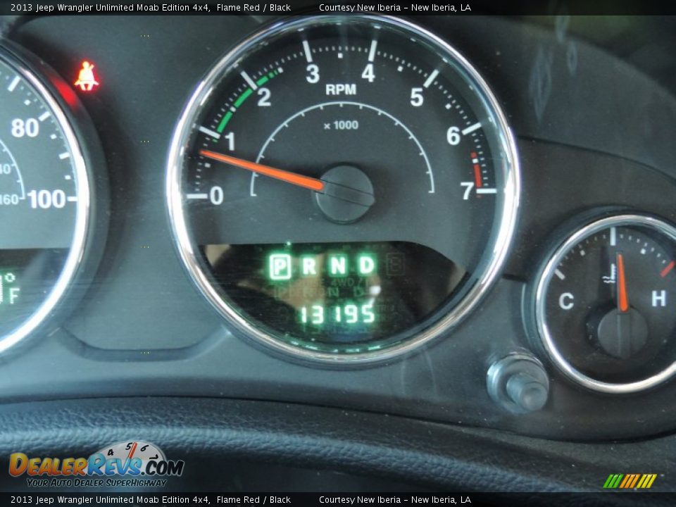 2013 Jeep Wrangler Unlimited Moab Edition 4x4 Flame Red / Black Photo #15