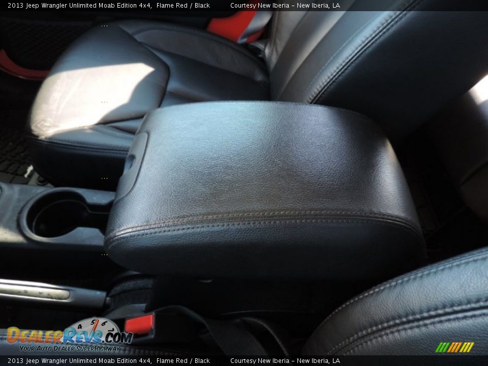2013 Jeep Wrangler Unlimited Moab Edition 4x4 Flame Red / Black Photo #20