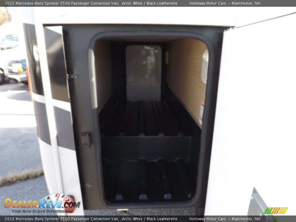 2013 Mercedes-Benz Sprinter 3500 Passenger Conversion Van Arctic White / Black Leatherette Photo #5