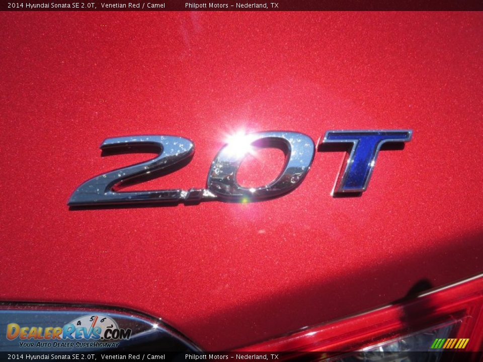 2014 Hyundai Sonata SE 2.0T Venetian Red / Camel Photo #15