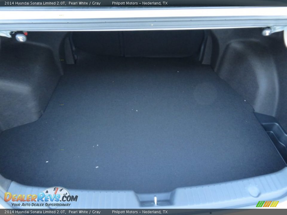 2014 Hyundai Sonata Limited 2.0T Pearl White / Gray Photo #24