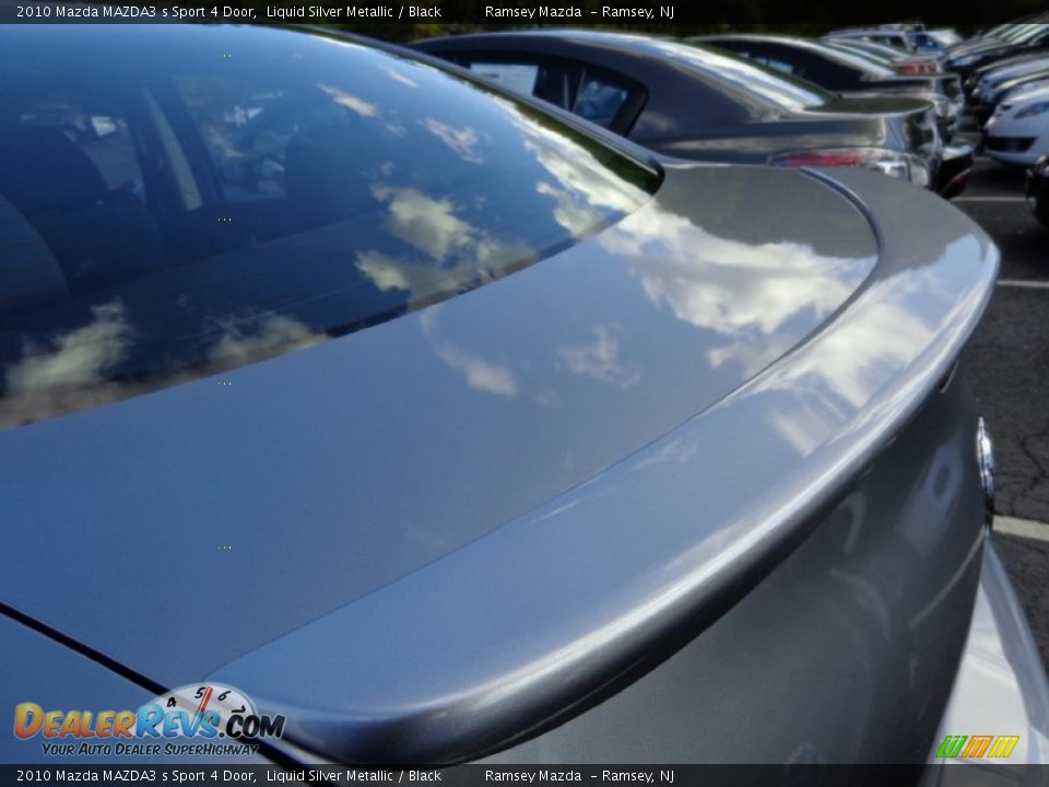 2010 Mazda MAZDA3 s Sport 4 Door Liquid Silver Metallic / Black Photo #10