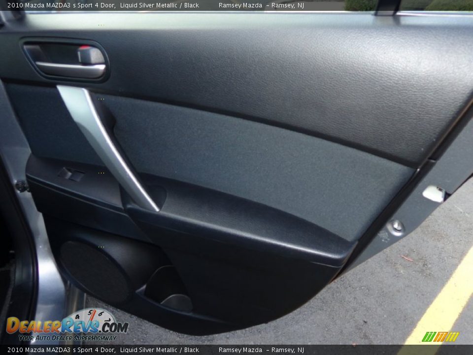 2010 Mazda MAZDA3 s Sport 4 Door Liquid Silver Metallic / Black Photo #15