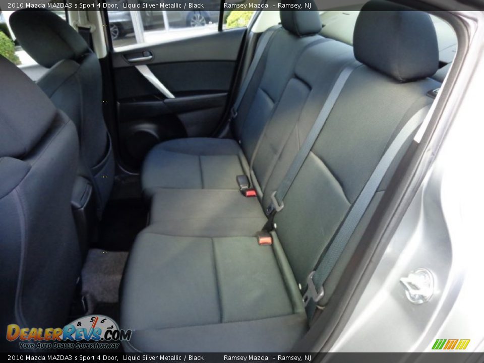 2010 Mazda MAZDA3 s Sport 4 Door Liquid Silver Metallic / Black Photo #19