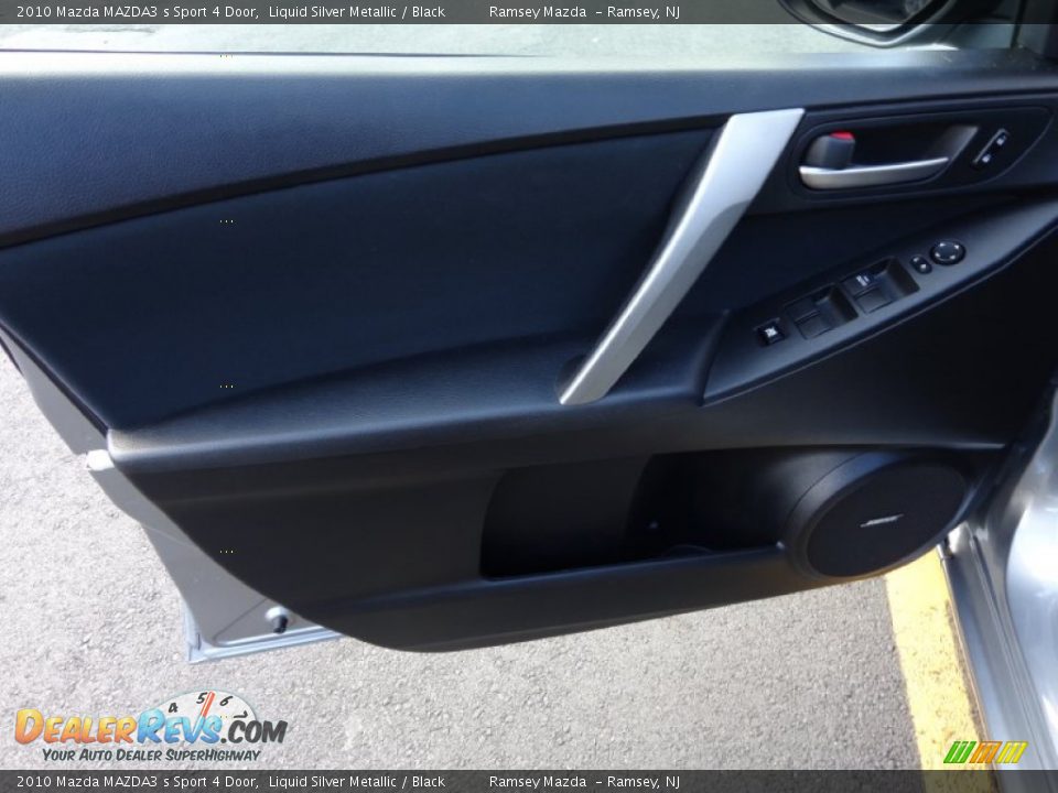 2010 Mazda MAZDA3 s Sport 4 Door Liquid Silver Metallic / Black Photo #20