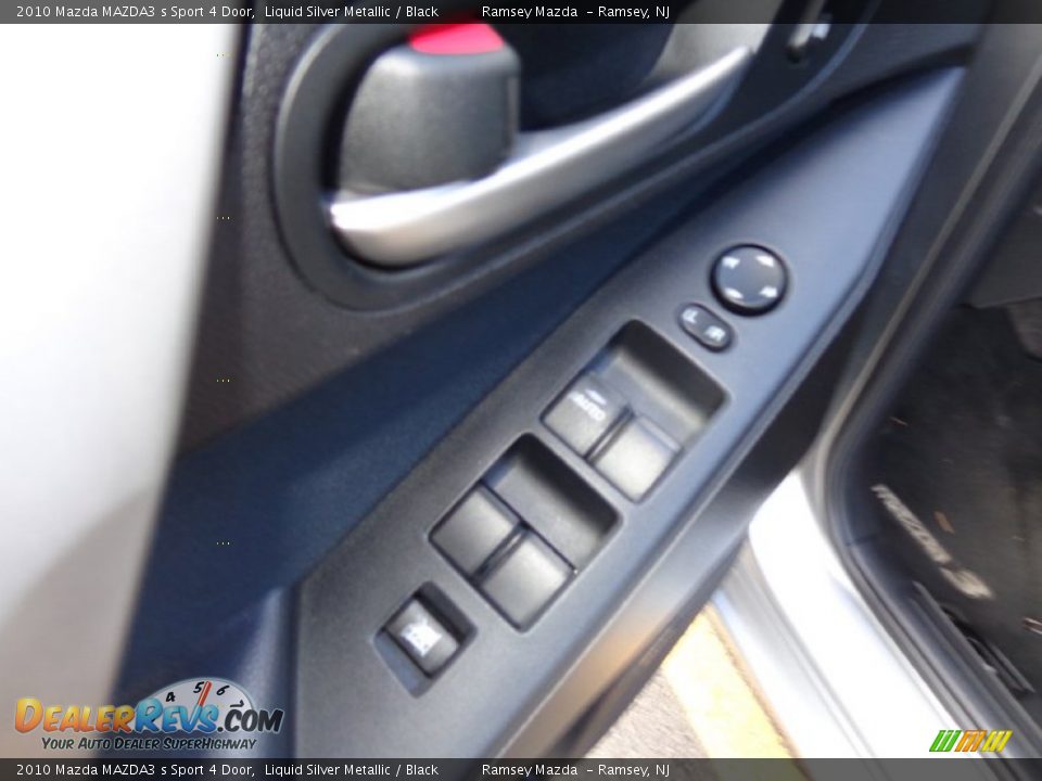 2010 Mazda MAZDA3 s Sport 4 Door Liquid Silver Metallic / Black Photo #21