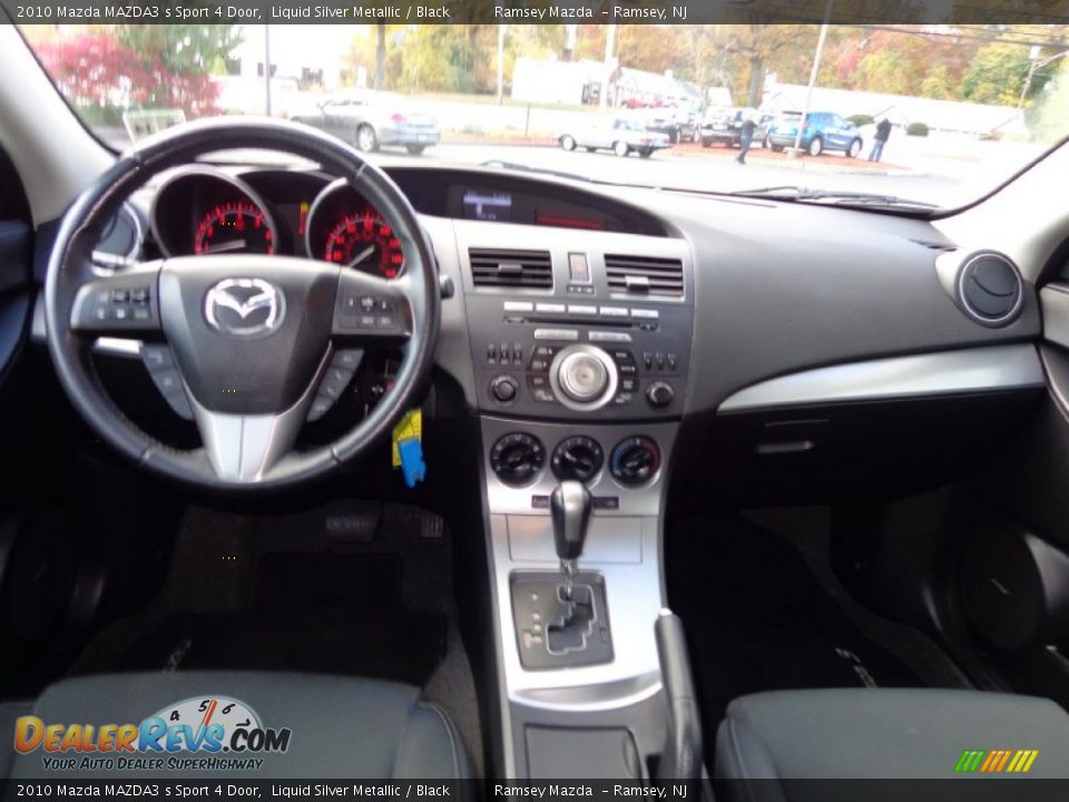 2010 Mazda MAZDA3 s Sport 4 Door Liquid Silver Metallic / Black Photo #23