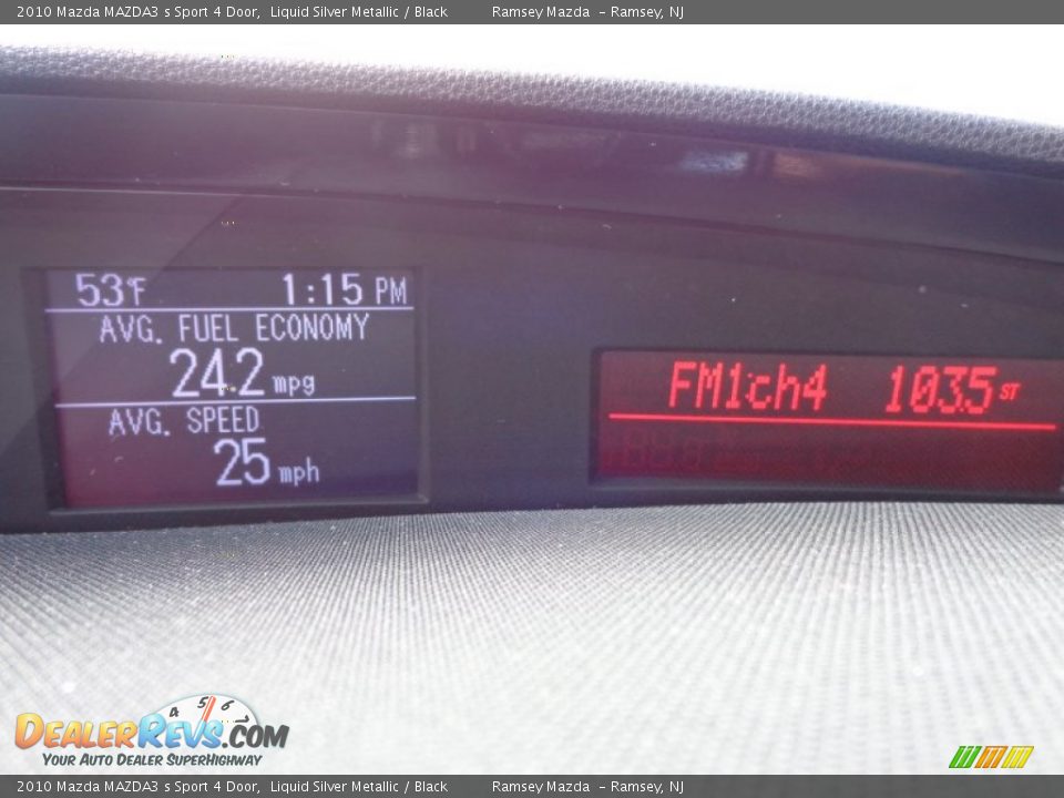 2010 Mazda MAZDA3 s Sport 4 Door Liquid Silver Metallic / Black Photo #30