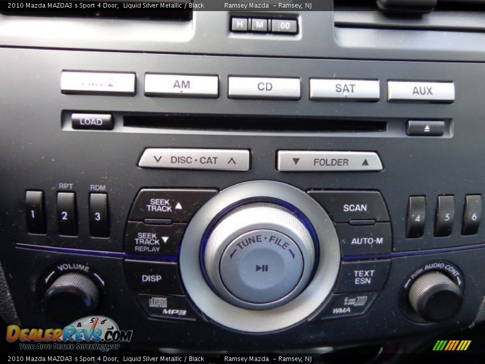 2010 Mazda MAZDA3 s Sport 4 Door Liquid Silver Metallic / Black Photo #31
