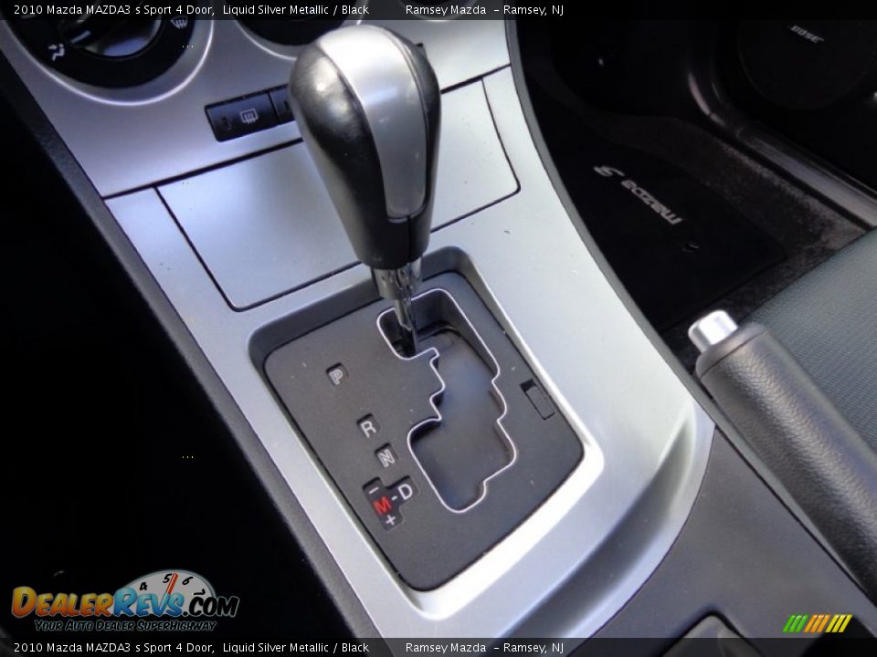 2010 Mazda MAZDA3 s Sport 4 Door Liquid Silver Metallic / Black Photo #34