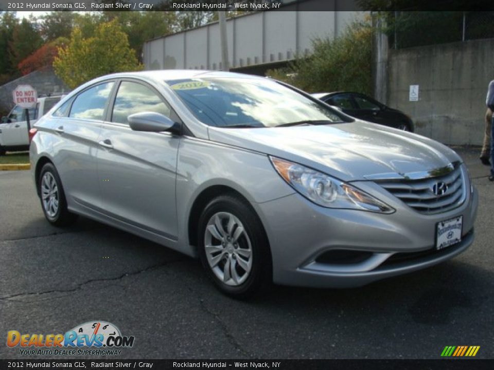 2012 Hyundai Sonata GLS Radiant Silver / Gray Photo #3