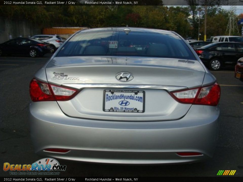 2012 Hyundai Sonata GLS Radiant Silver / Gray Photo #5