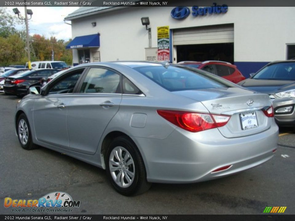 2012 Hyundai Sonata GLS Radiant Silver / Gray Photo #6