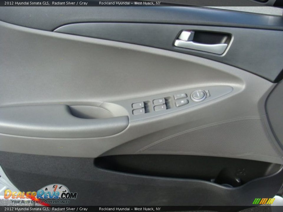 2012 Hyundai Sonata GLS Radiant Silver / Gray Photo #7