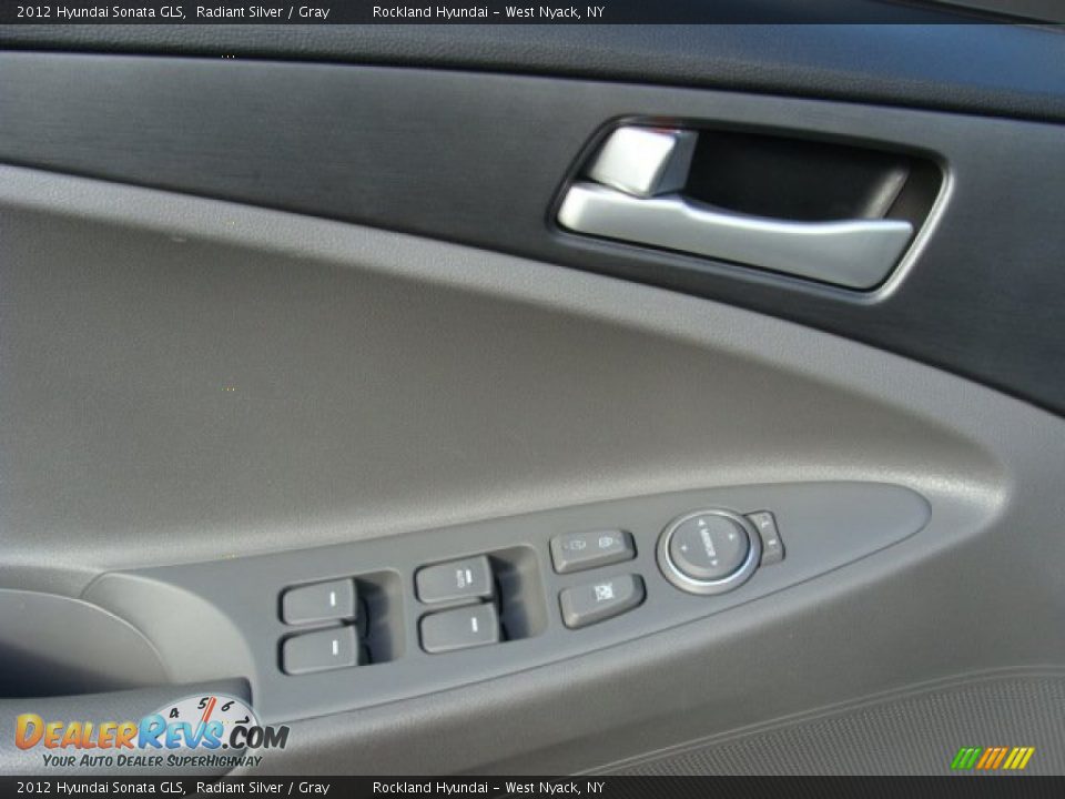 2012 Hyundai Sonata GLS Radiant Silver / Gray Photo #8