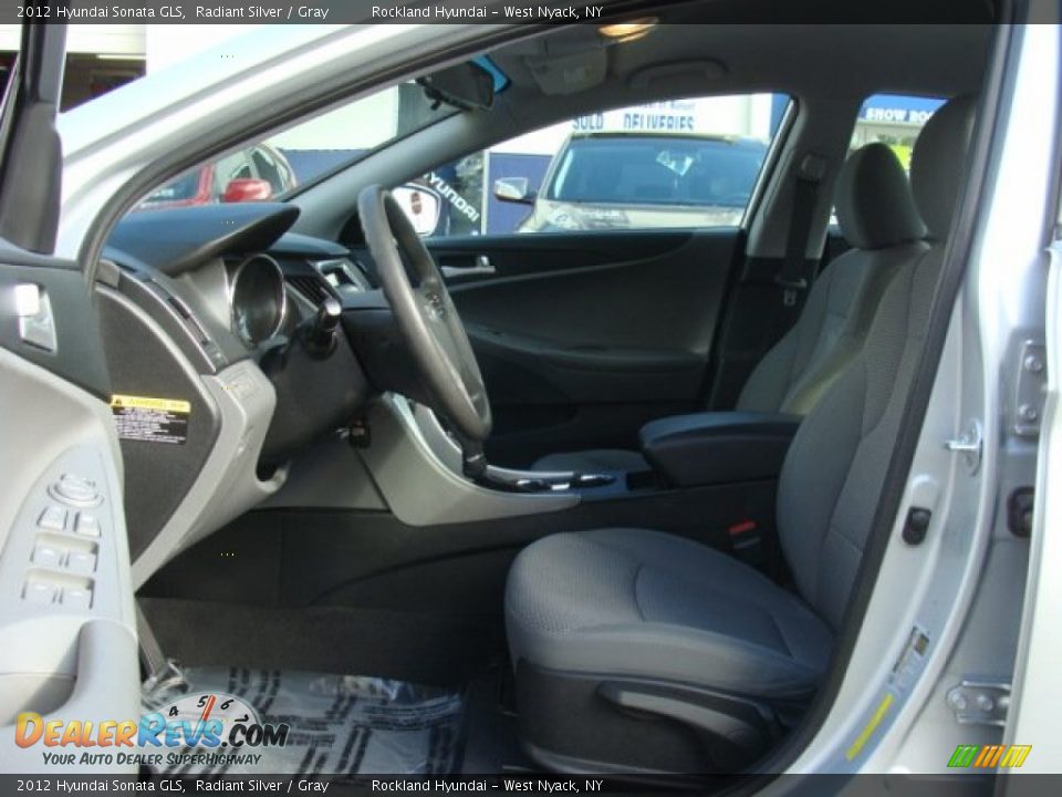 2012 Hyundai Sonata GLS Radiant Silver / Gray Photo #10