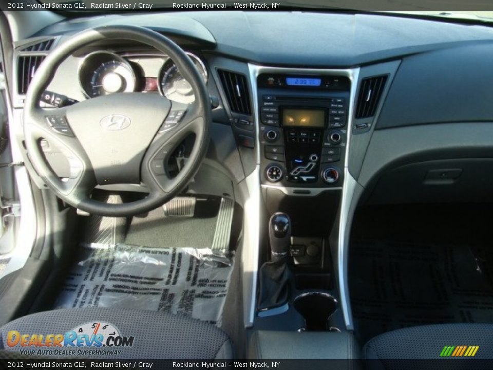 2012 Hyundai Sonata GLS Radiant Silver / Gray Photo #11