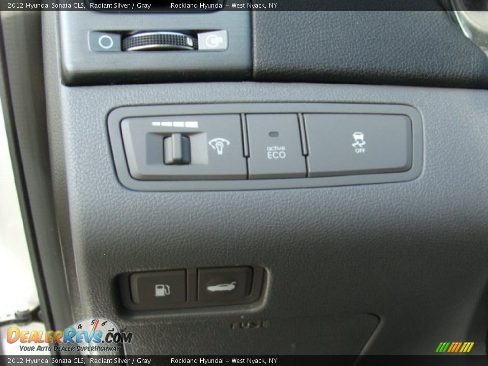 2012 Hyundai Sonata GLS Radiant Silver / Gray Photo #12