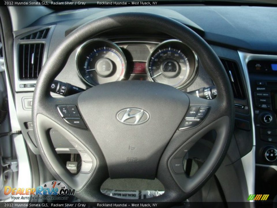 2012 Hyundai Sonata GLS Radiant Silver / Gray Photo #13